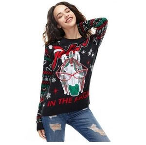 You look ugly today unicorn sweater Ugly Christmas Sweater